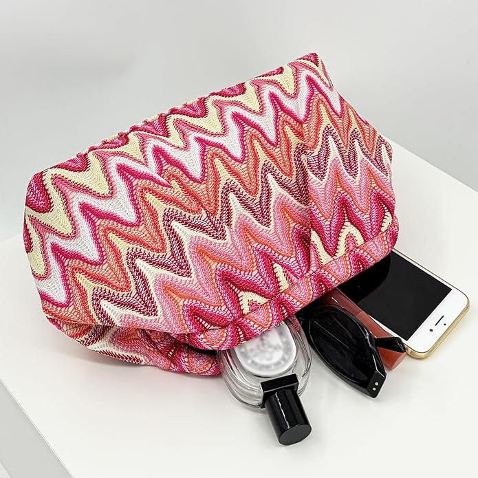 Pink Orange Moroccan Cloud Clutch
