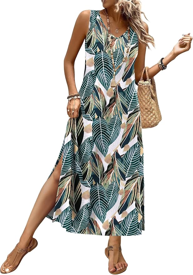 Floral Palm Leaf