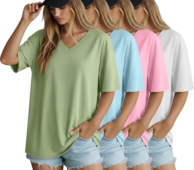 Light Blue, Light Pink, Light Green, White
