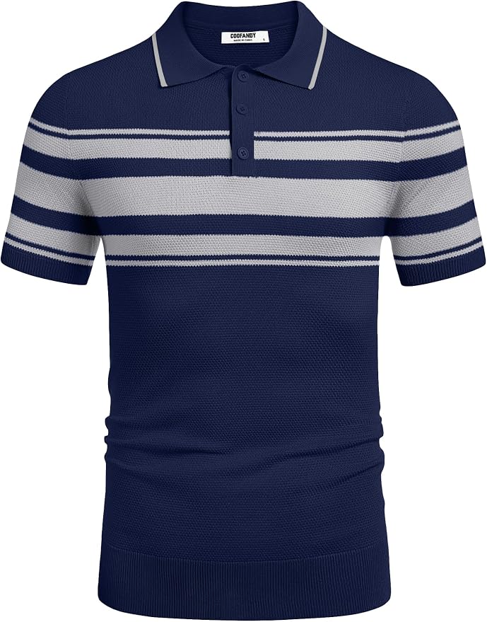 Blue With Gray Stripes
