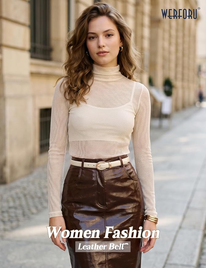 Beige-gold Buckle