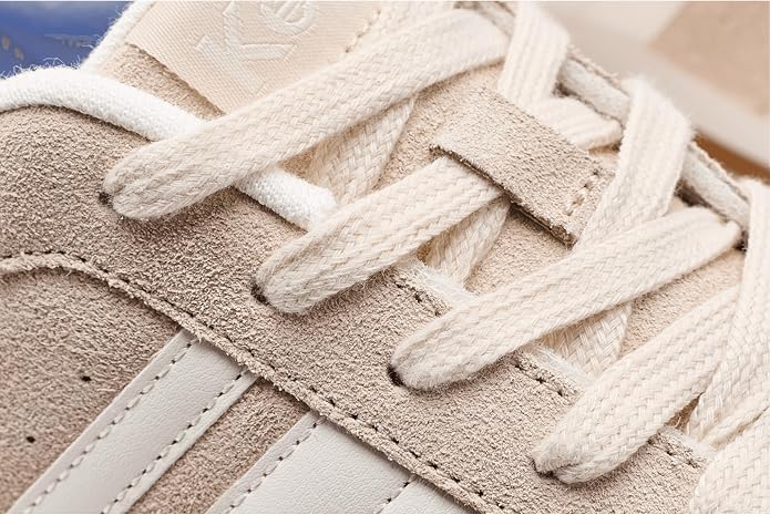 Parchment/Egret Suede/Leather