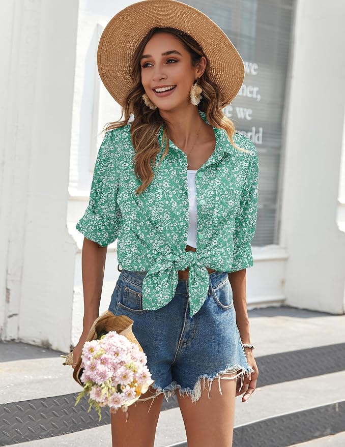 Green Floral