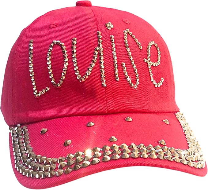 Bling Louise Hat (Hot Pink)