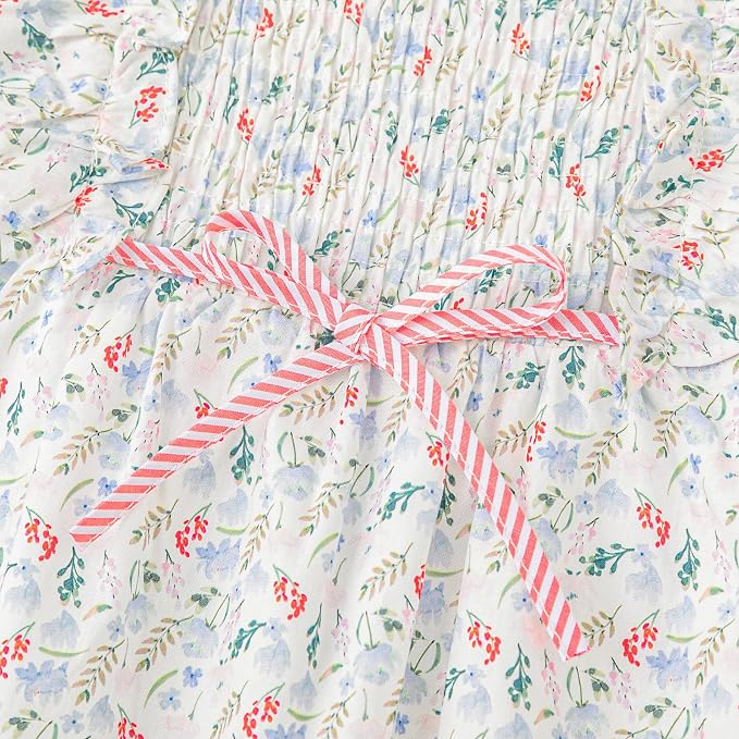 B-blue Floral