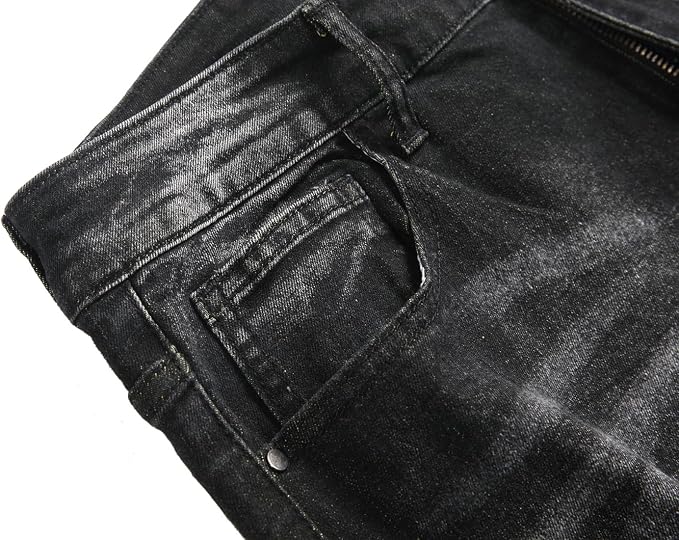 C#black Yellow Jeans