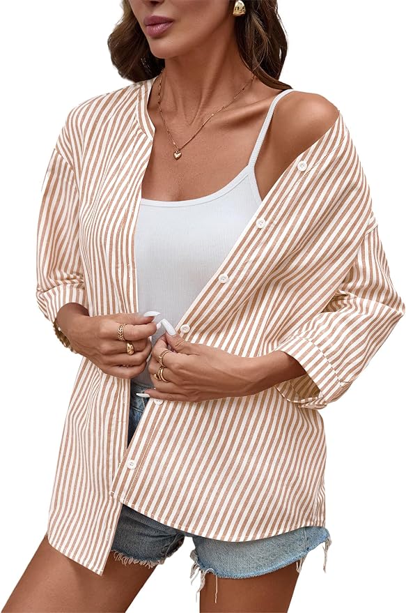 Khaki Striped