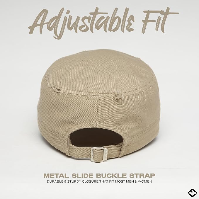 2 Pack: Distressed Black, Khaki