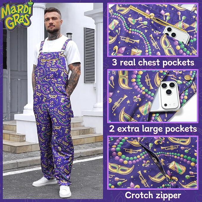 Purple Overalls