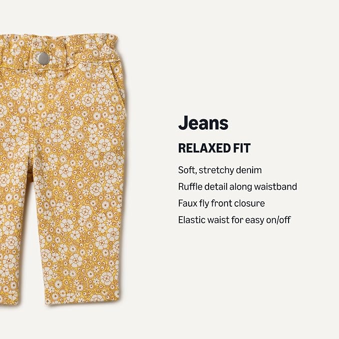 Light Yellow Delicate Floral