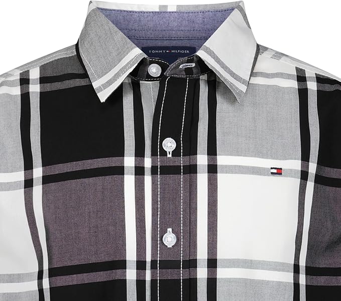Ecru Large Plaid