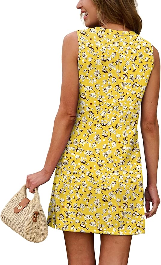 Yellow White Print