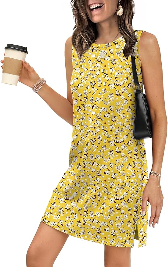 Yellow White Print