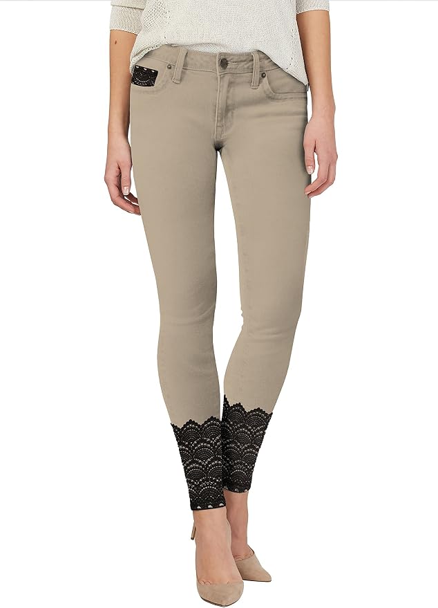 Lace-khaki