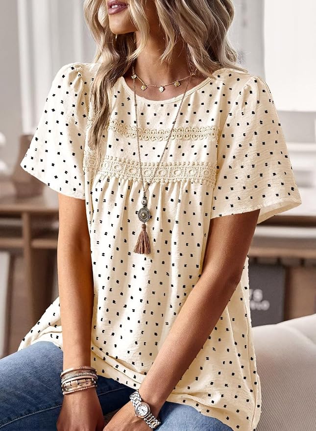 Apricot-black Dots