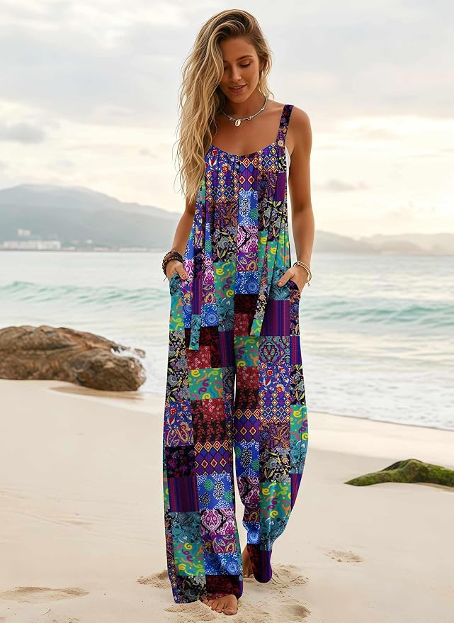 A Blue Boho Print