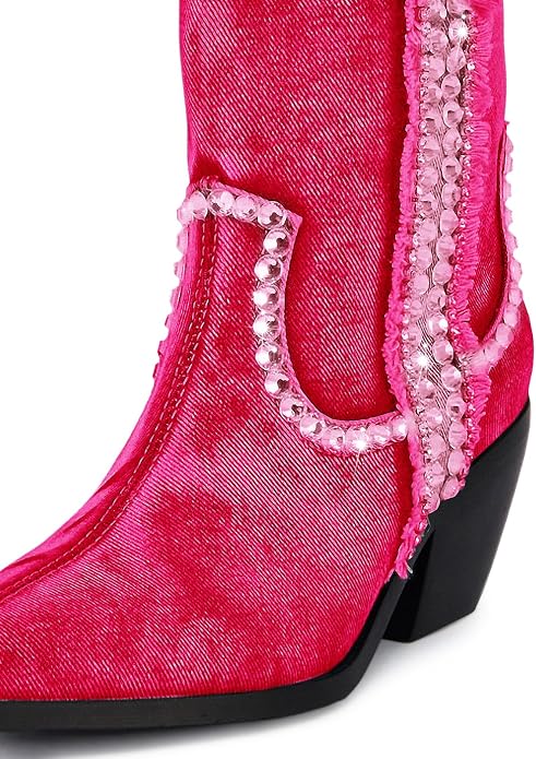 Pink Rhinestones