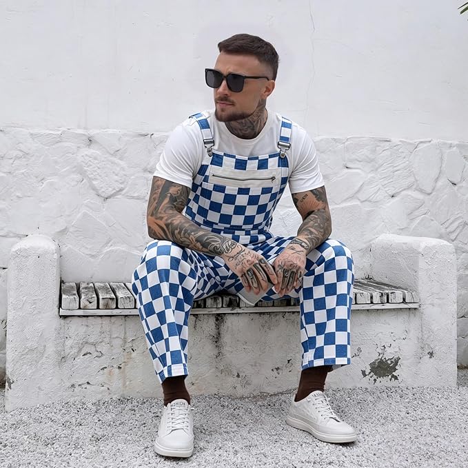 Blue Overall-long