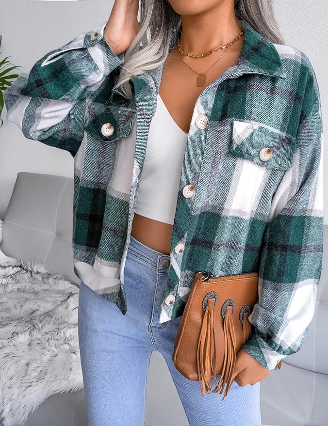 Plaid Green