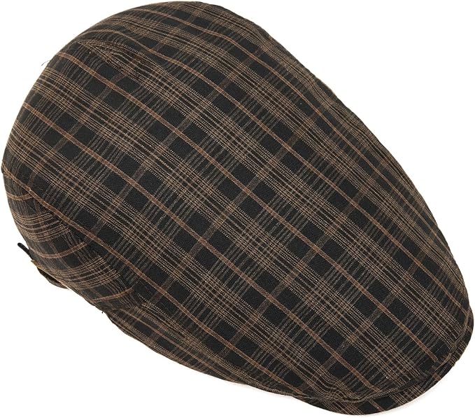 Plaid Black Brown