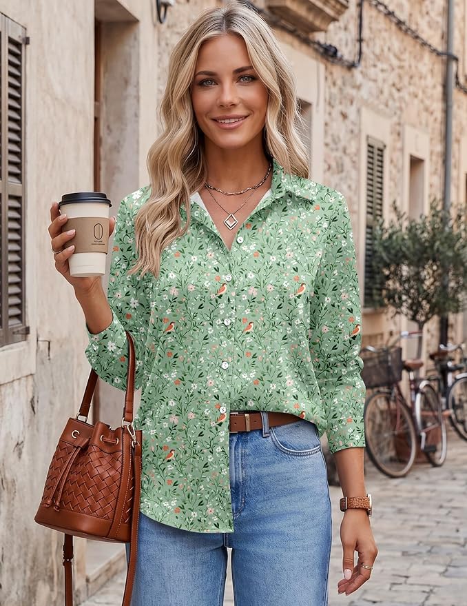 Green Floral