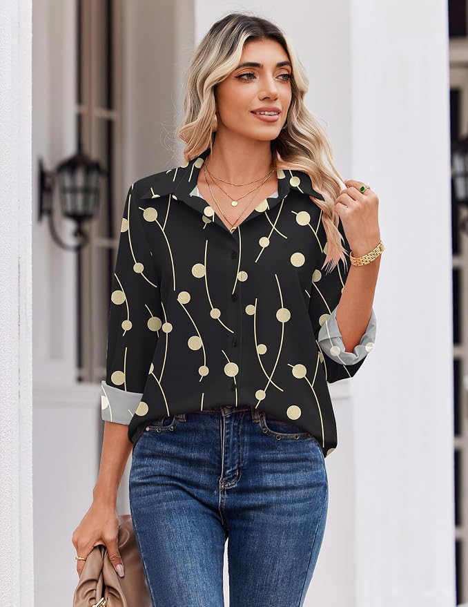 Geometric Black 601