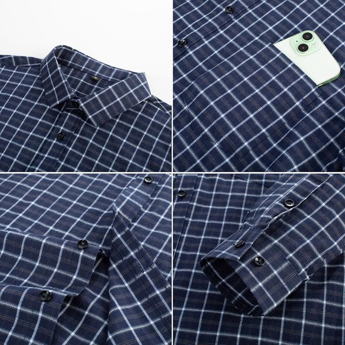 Navy Gingham