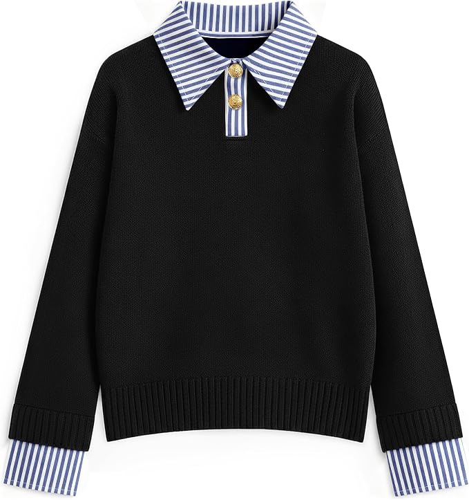Striped Pure Blue