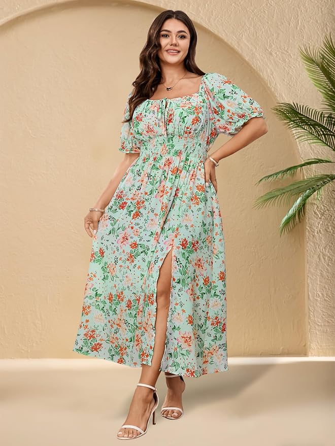 Green Floral
