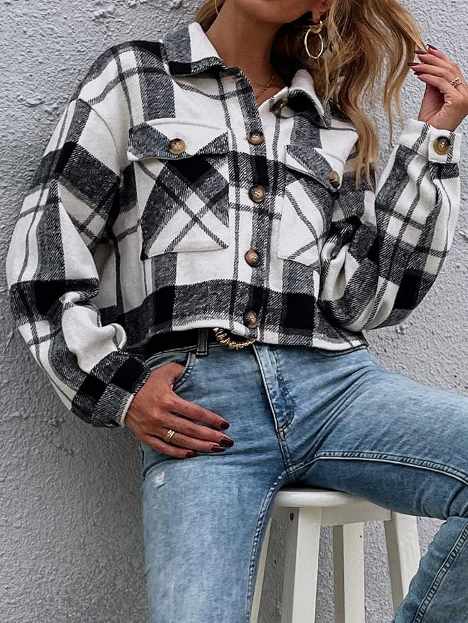 Plaid Black