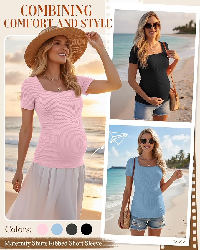 Black, Dark Gray, Light Blue, Pale Pink
