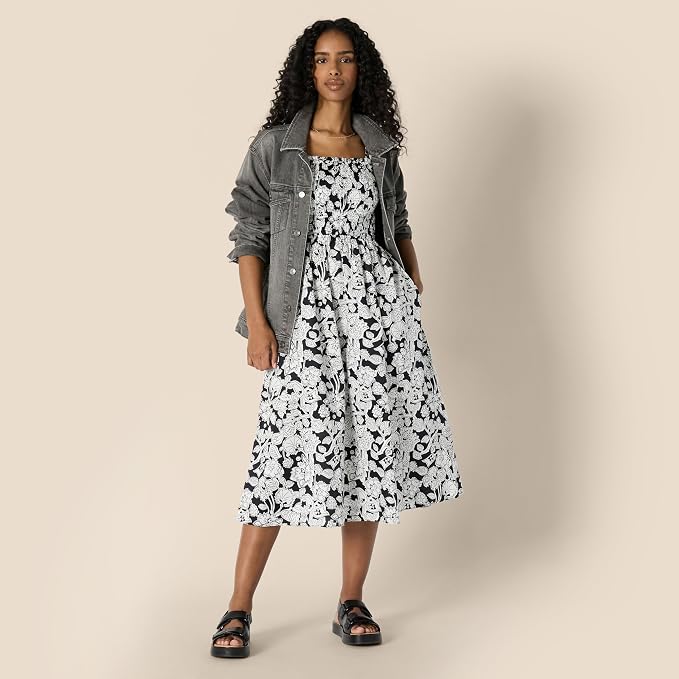 Black Ivory Folk Floral