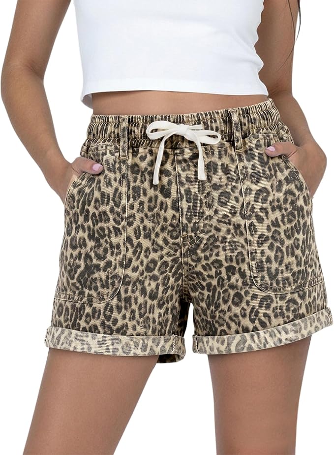 B Khaki Leopard