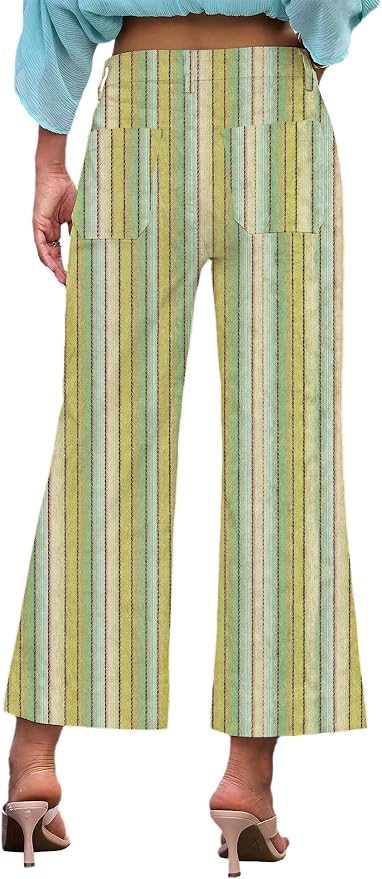 Light Green Striped