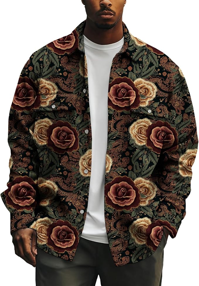 Retro Rose Floral