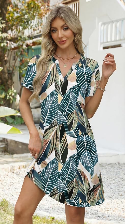 Floral Palm Leaf