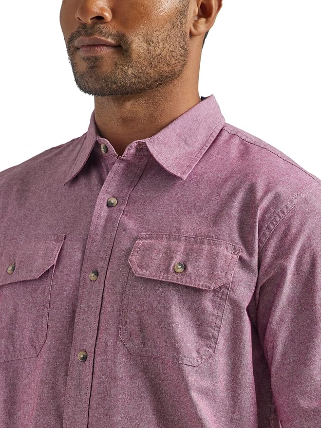 Tawny Port Chambray