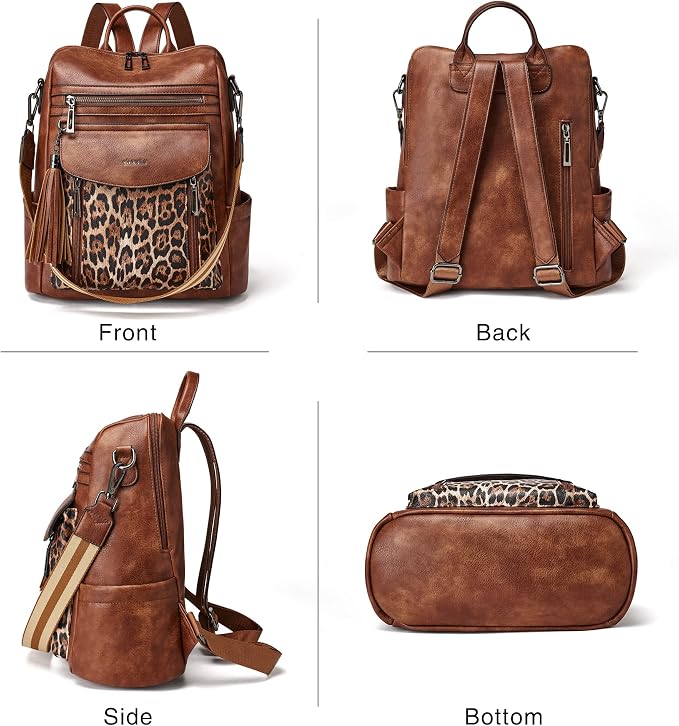 1-9 Brown With Leopard