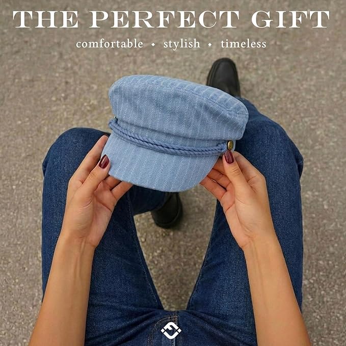Pinstripes - Denim