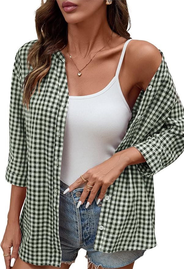 Green Gingham