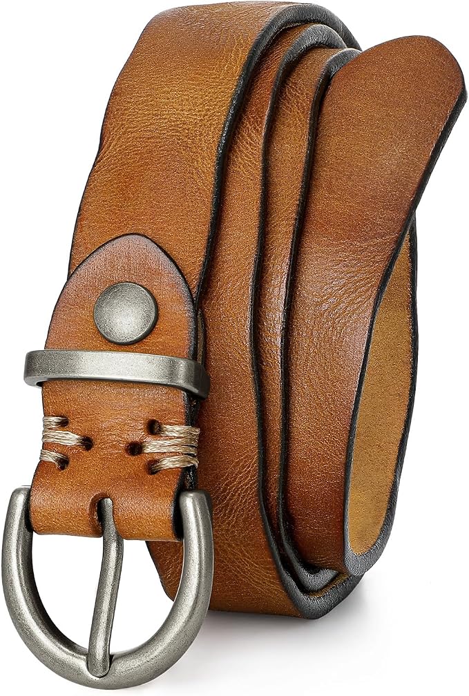 Brown(vintage Silver Buckle)