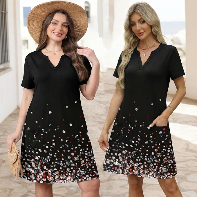 Black Floral