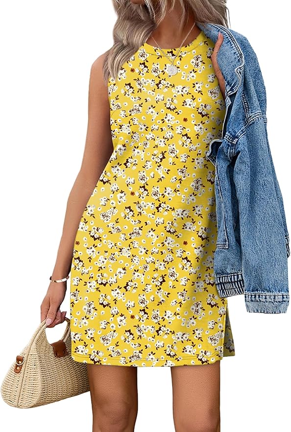 Yellow White Print
