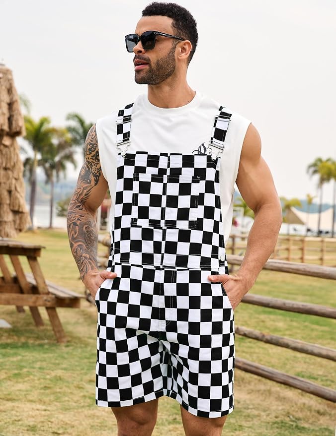 Black and White Checkered