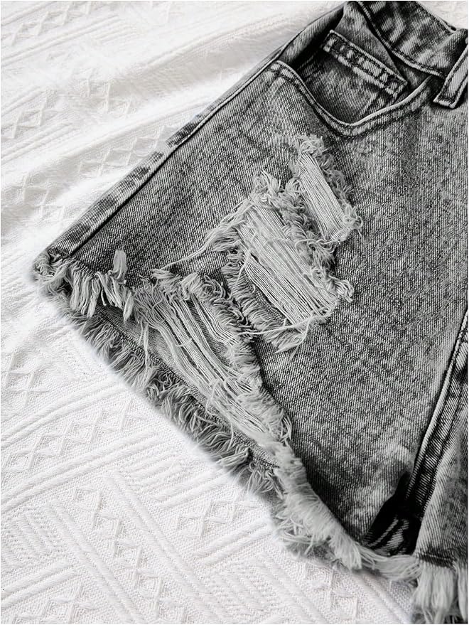 Dark Grey Washed
