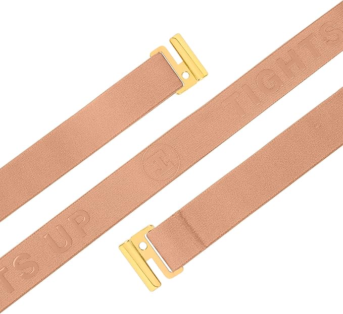 Brianna Beige Plus Gold Buckle