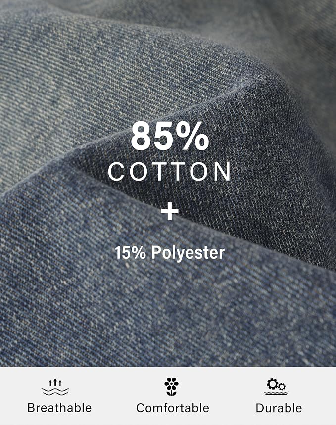 Faded Denim Blue