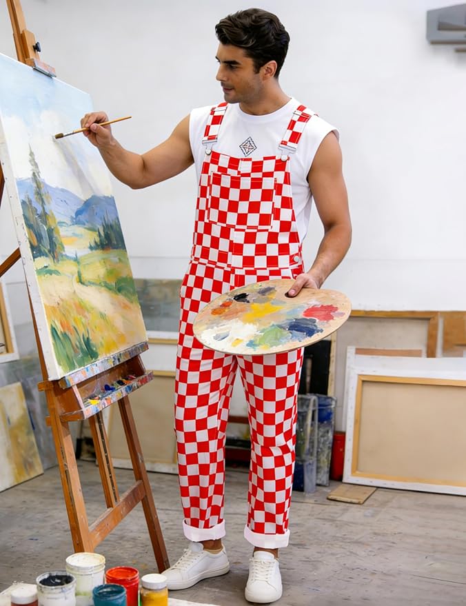 Red and White Checkered
