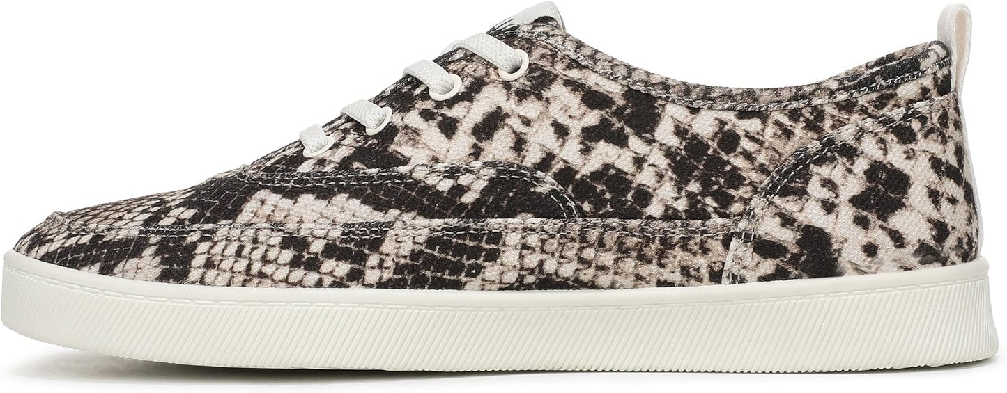 Ivory/Black Snake Canvas