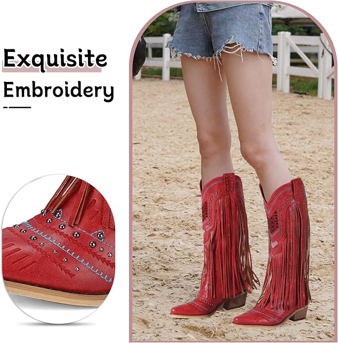 Fringe-red